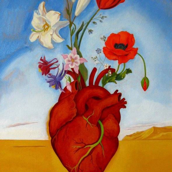 Heart, after Dali